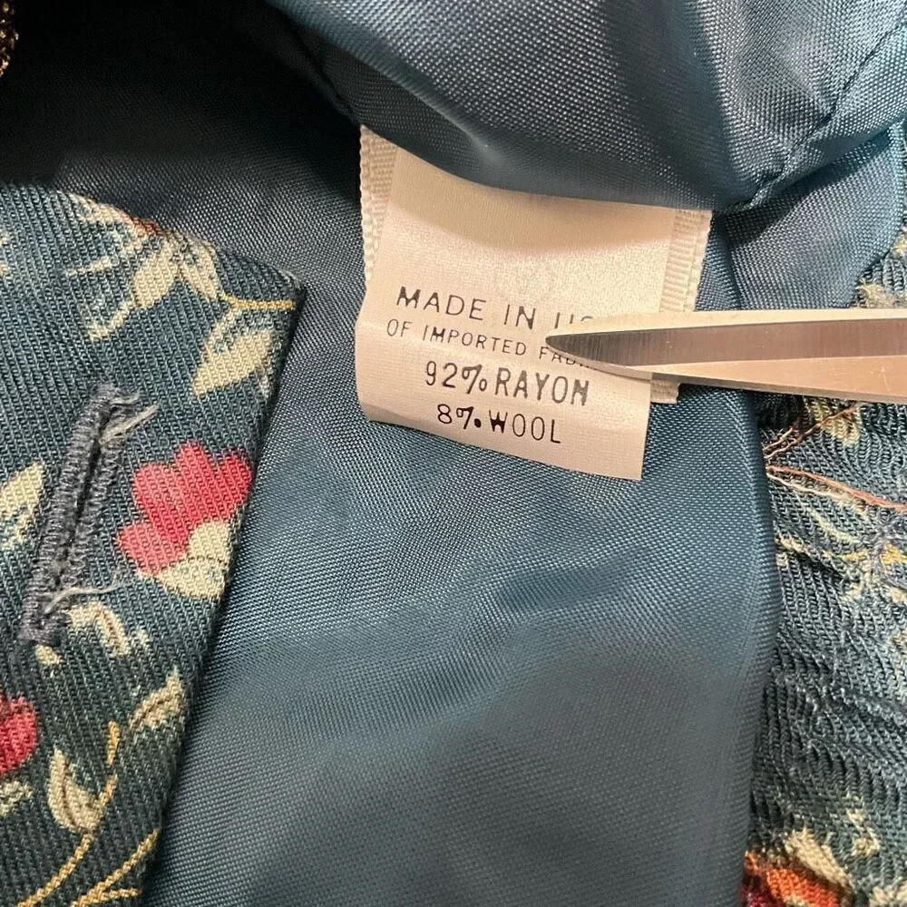 VINTAGE DONCASTER Wool Blend Jacket